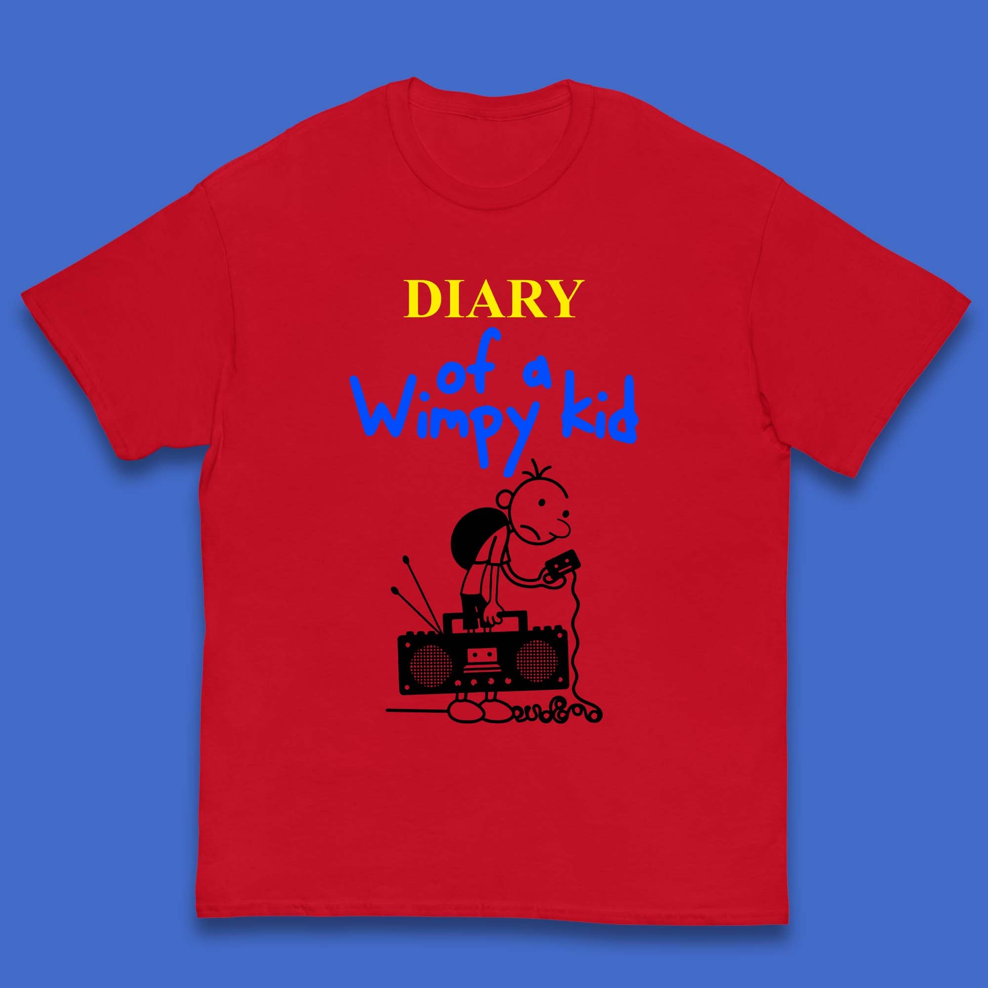 Diary of a Wimpy Kid Childrens T Shirt UK