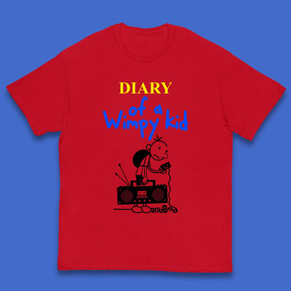 Diary of a Wimpy Kid Childrens T Shirt UK