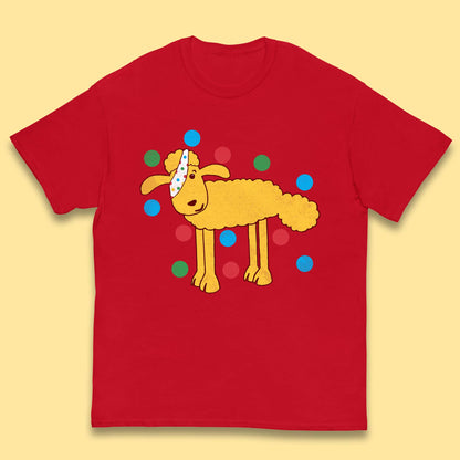 Spotty Pudsey Sheep Children In Need Dotty Spot Charity Raising Pudsey Sheep Kids T Shirt