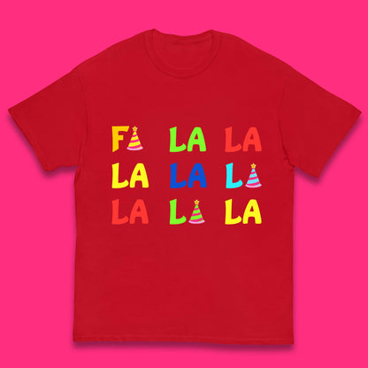 fa la la la christmas song t shirt