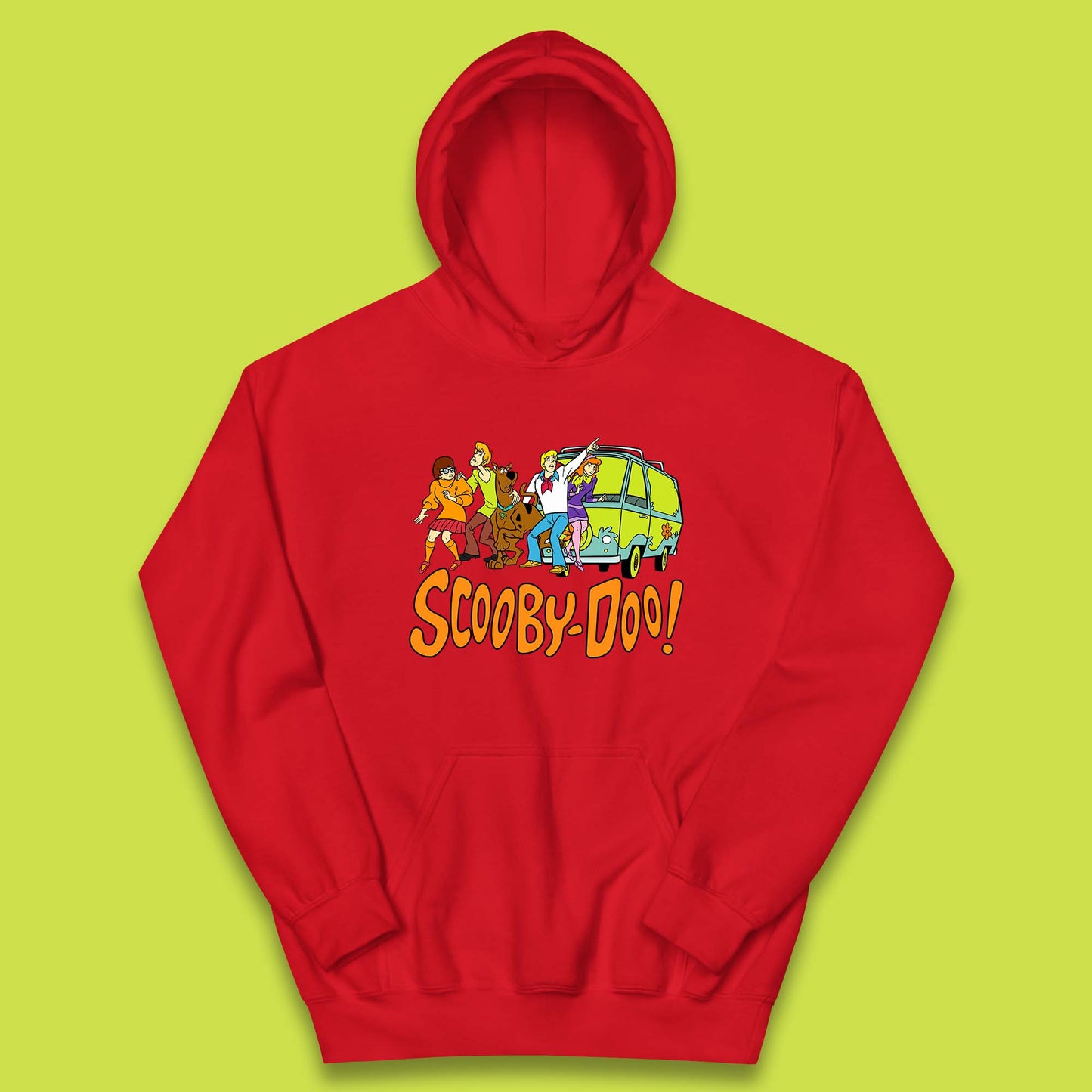 Halloween Scooby Doo & Gang Horror Van Scary Mystery Machine Kids Hoodie