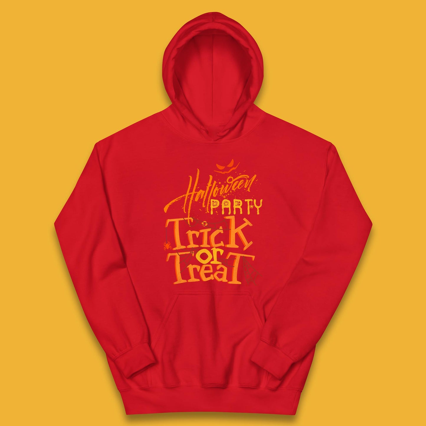 Happy Halloween Trick Or Treat Horror Scary Spooky Vibes Kids Hoodie