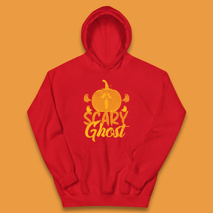 Scary Ghost Halloween Scream Ghost Face Horror Scary Pumpkin Ghostface Kids Hoodie