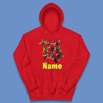 Personalised Number Day Superheroes Superheroes Kids Hoodie