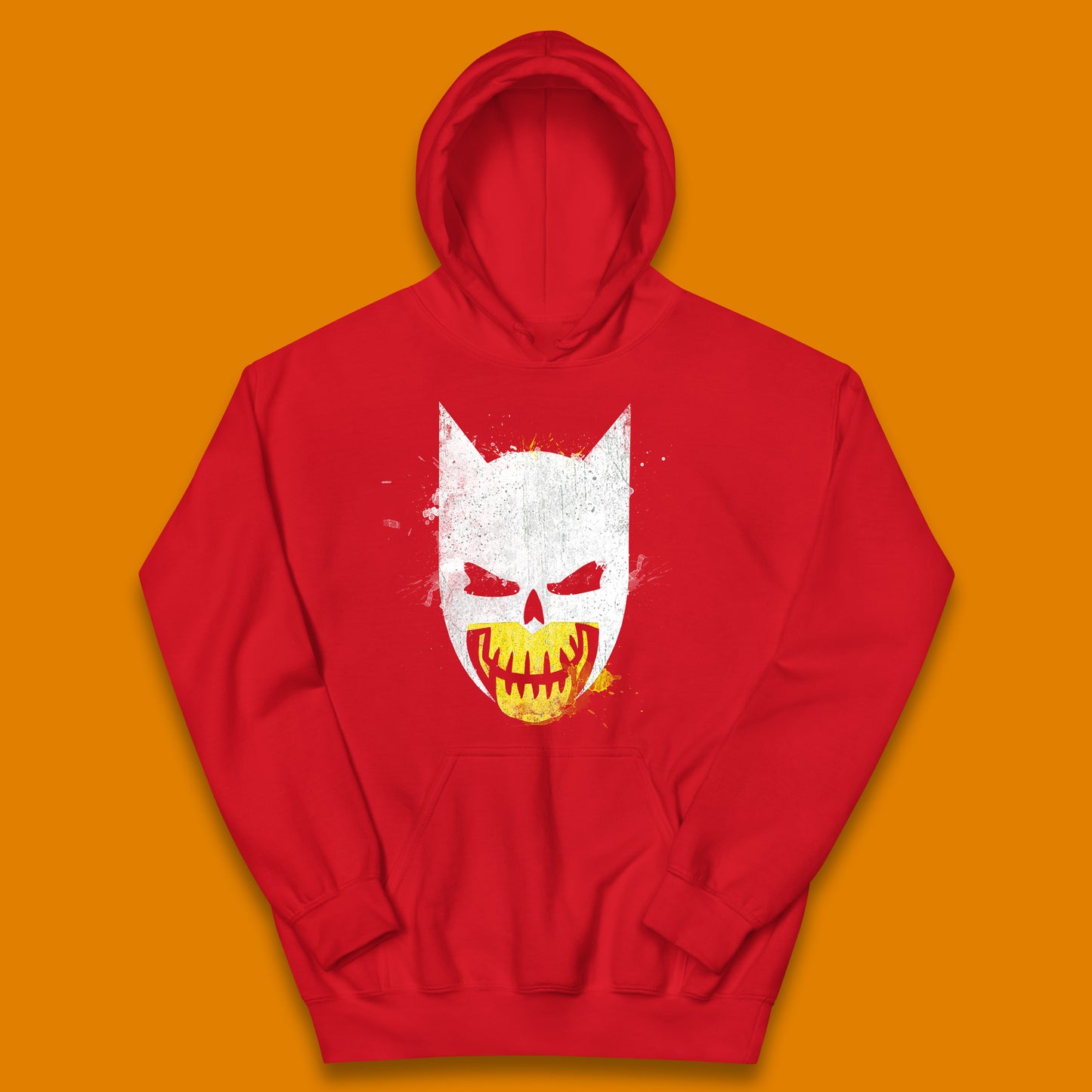 Batman The Dark Knight Circle Logo DC Comics Superhero Fictional Character Kids Hoodie