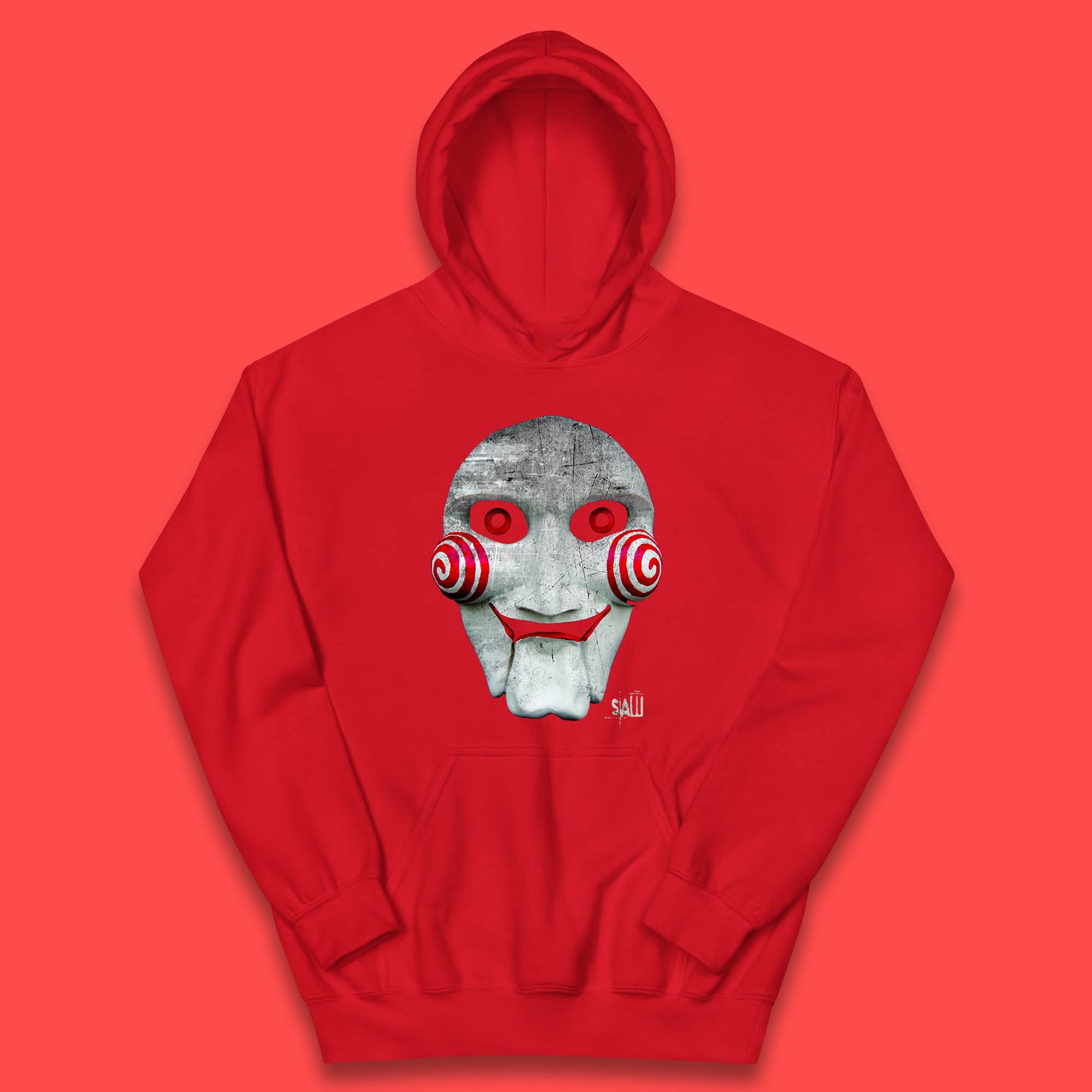 Vintage Saw Jigsaw Halloween Horror Movie Character Halloween Killer Kids Hoodie