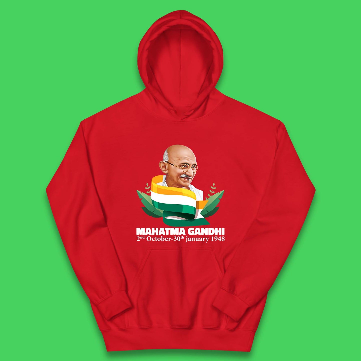 Mahatma Gandhi Kids Hoodie