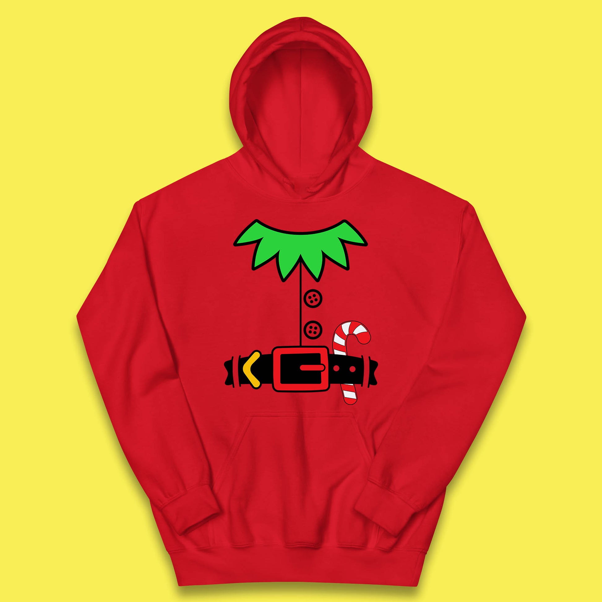 christmas elf costume hoodie
