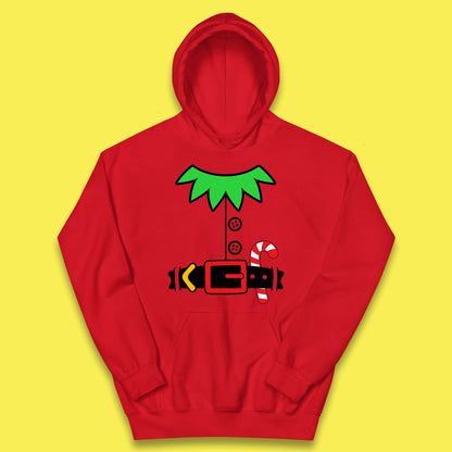 christmas elf costume hoodie