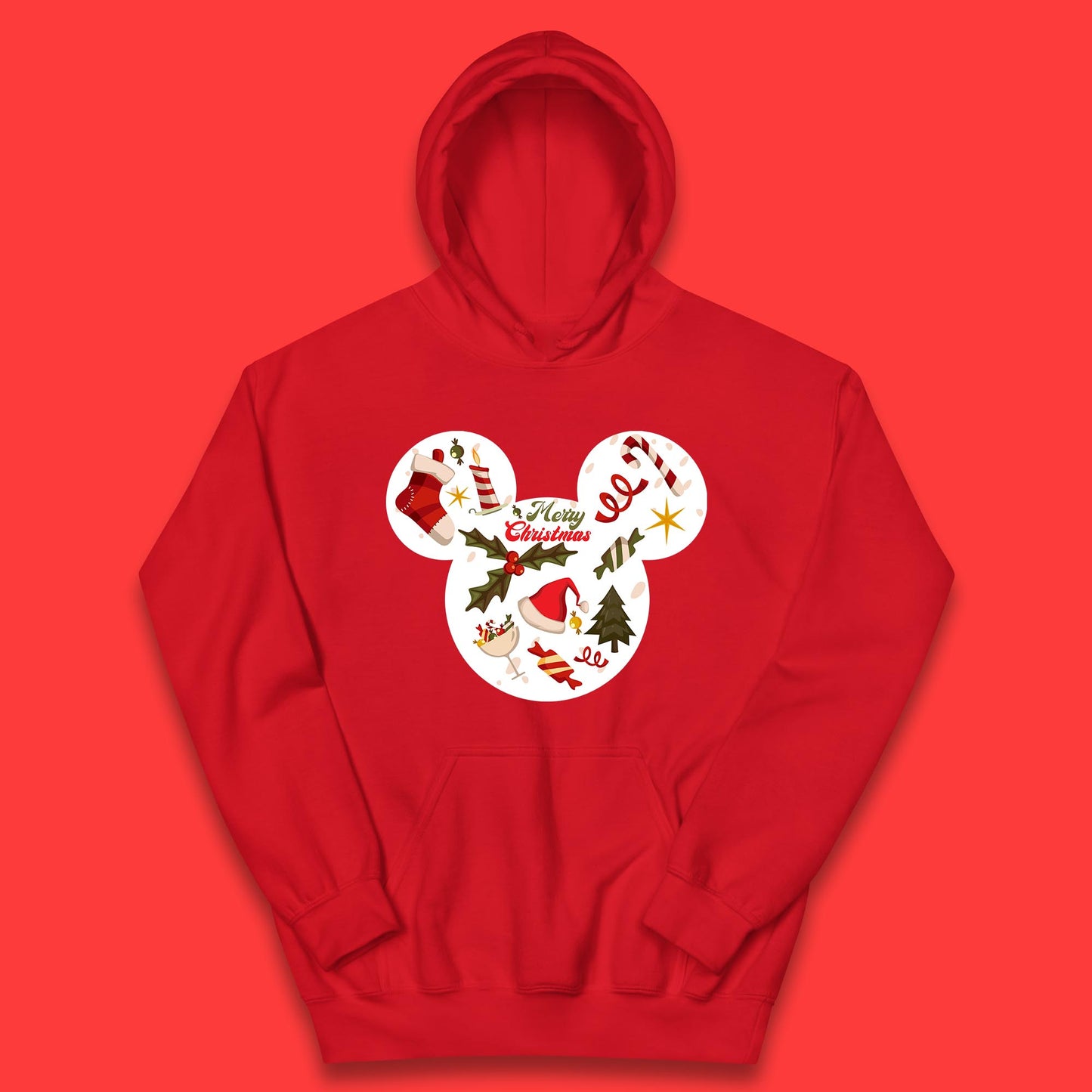 merry christmas mickey mouse hoodie