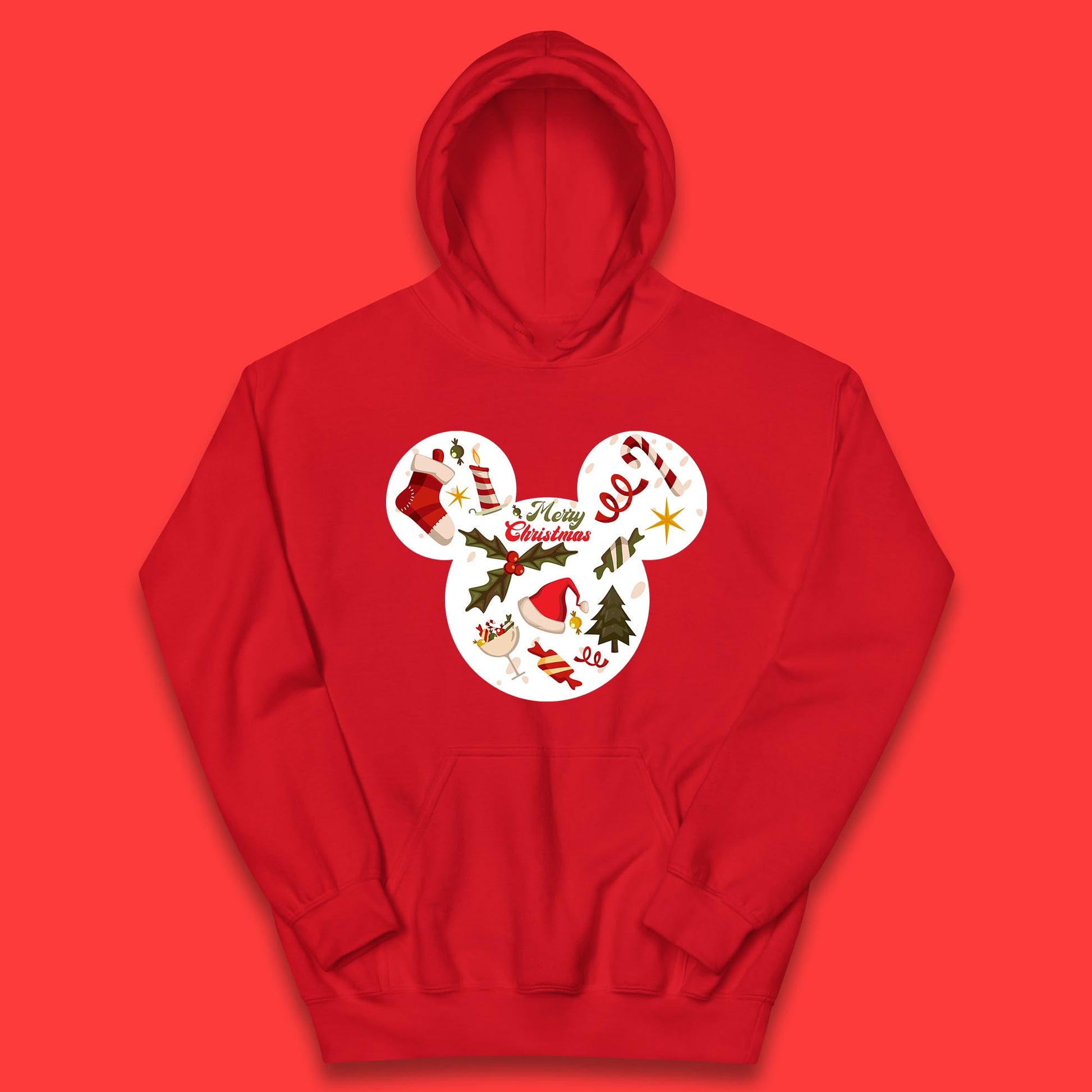 merry christmas mickey mouse hoodie