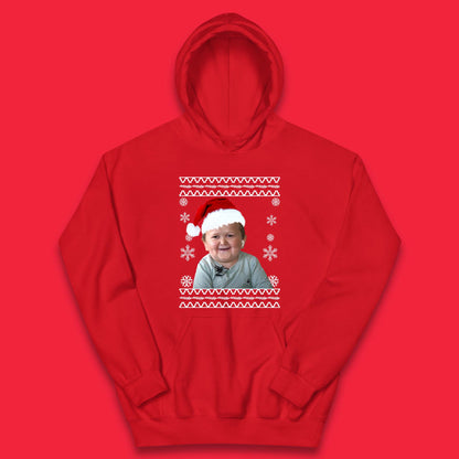 Santa Hasbulla Magomedov Christmas Kids Hoodie