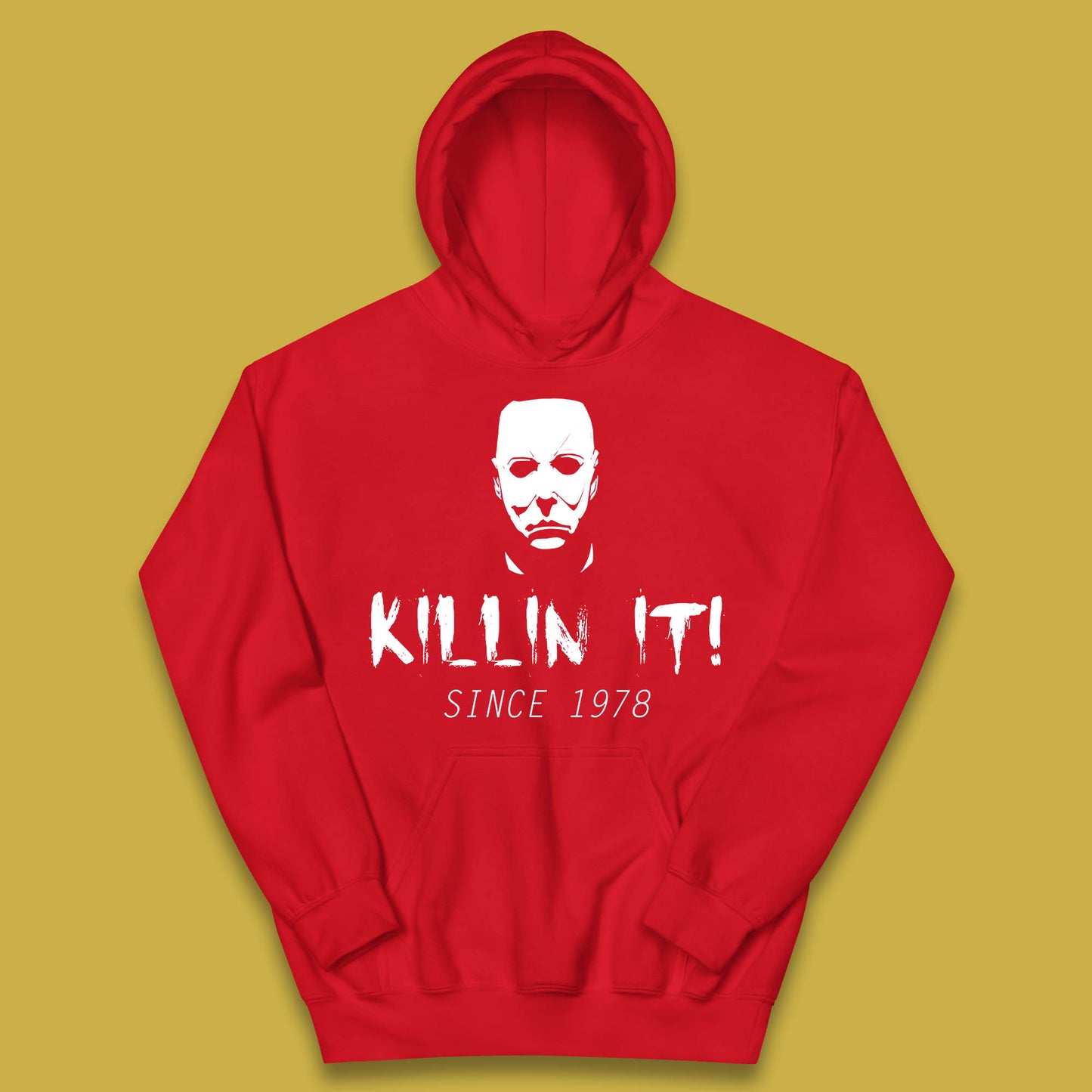 Killin It Since 1978 Halloween Michael Myers Horror Movie Kids Hoodie