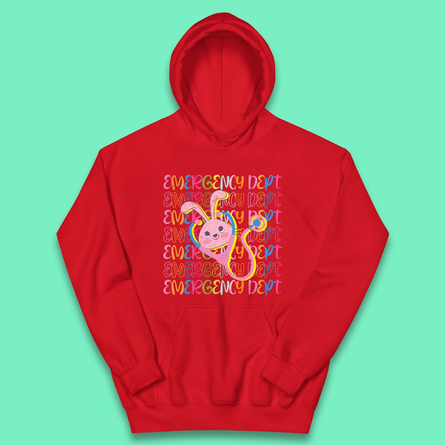 Easter Emergency Department Kids Hoodie