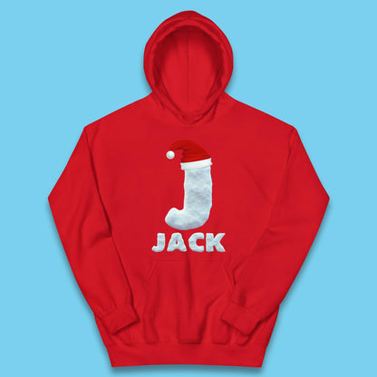 personalised snow style initial letter hoodie