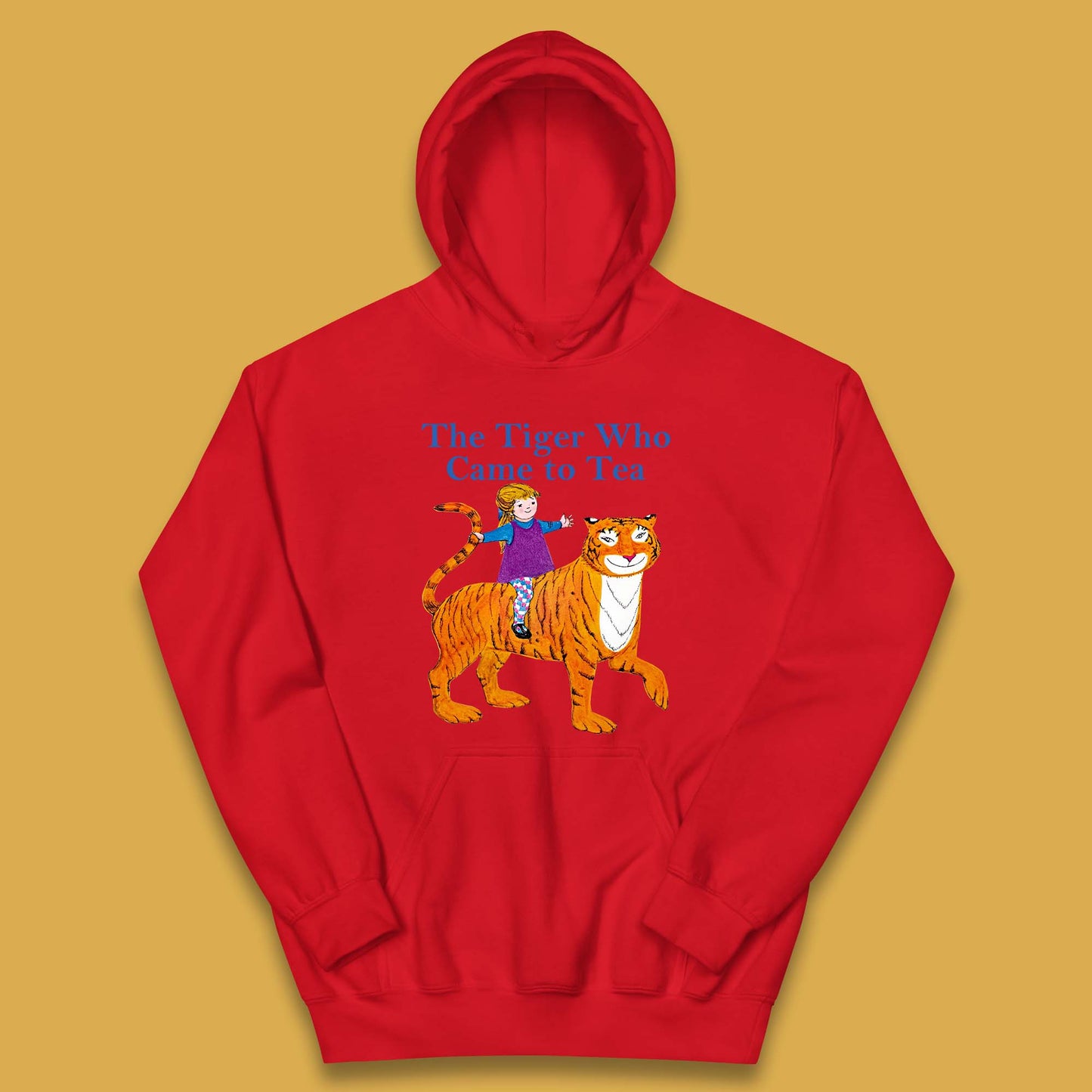 The Tiger Who Came To Tea Book Day Kids Hoodie