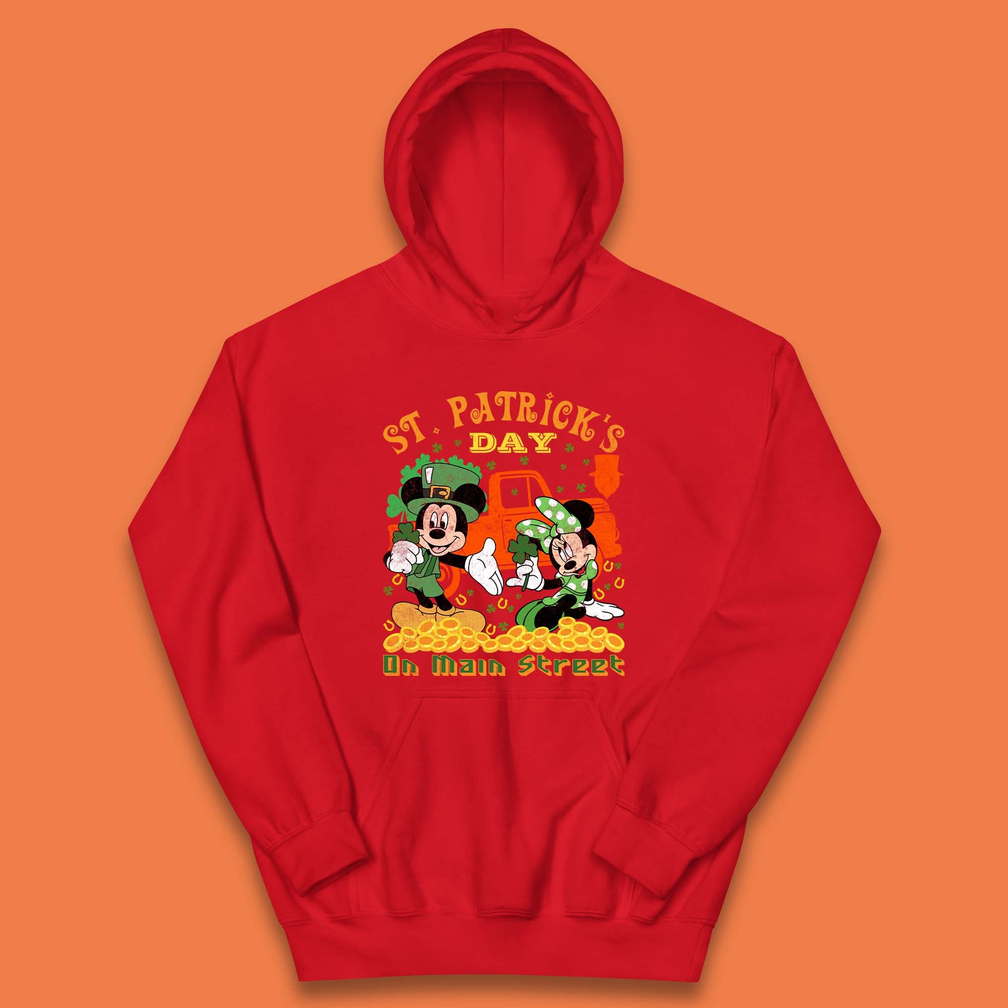 Mickey Mouse St Patrick's Day Hoodie