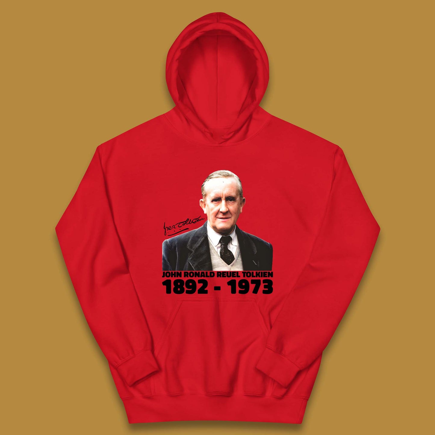 John Ronald Reuel Tolkien 1892-1973 Kids Hoodie