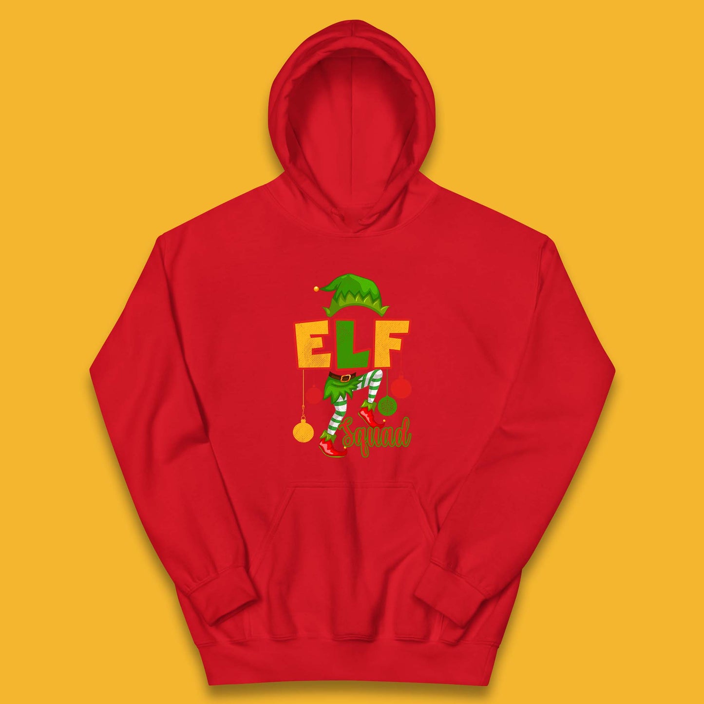 elf squad christmas hoodie