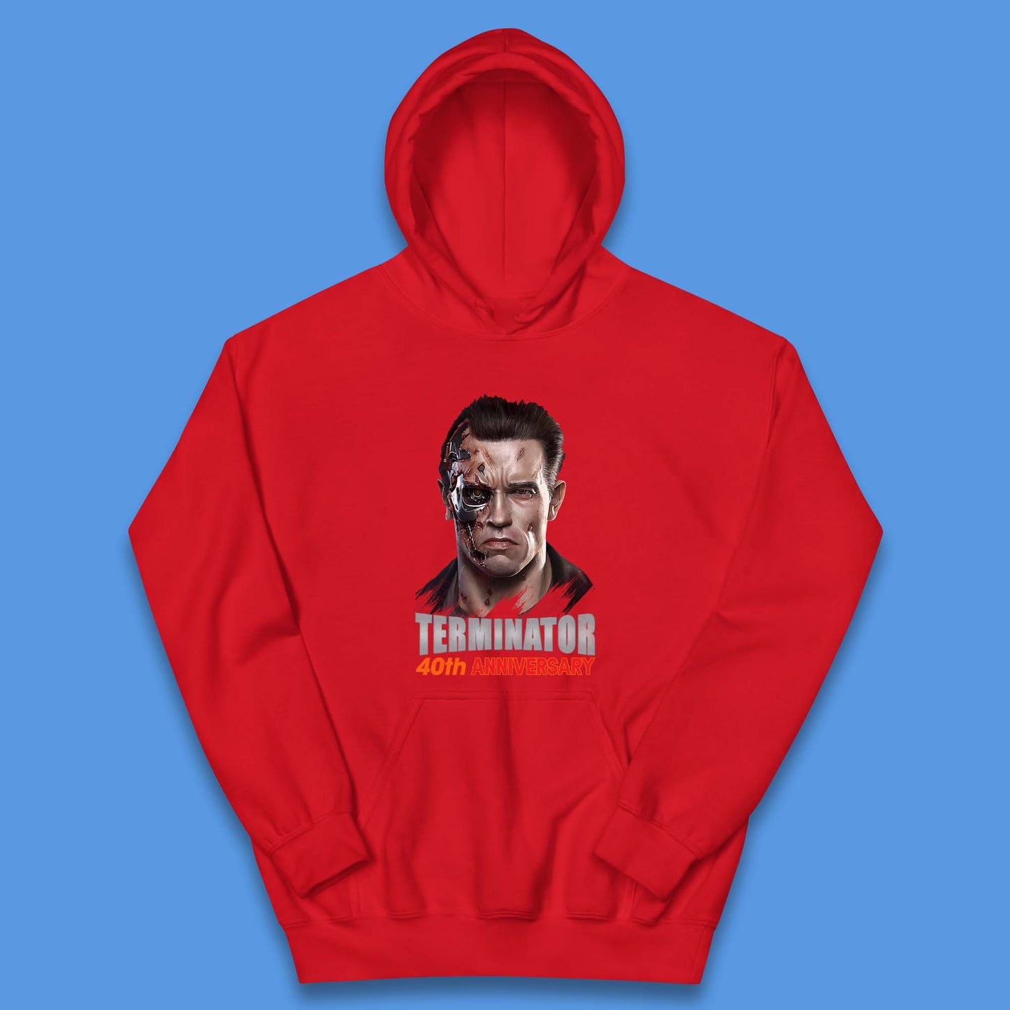 Terminator 40th Anniversary Kids Hoodie