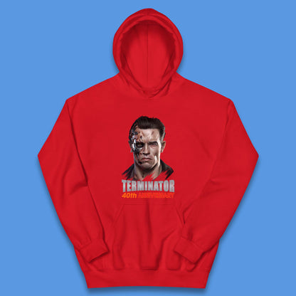 Terminator 40th Anniversary Kids Hoodie