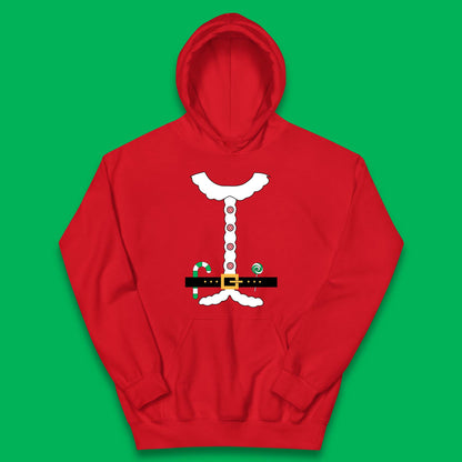 santa claus costume hoodie