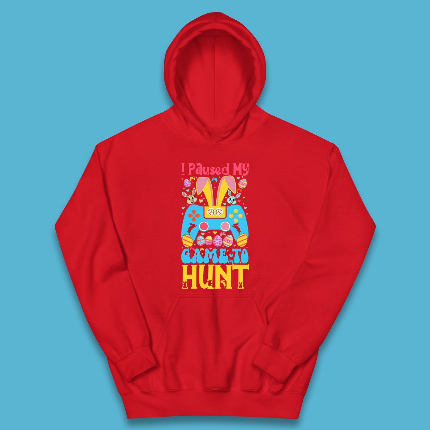 I Paused My Game To Hunt Kids Hoodie