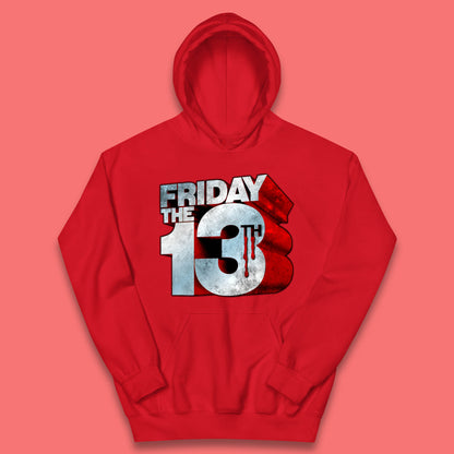 Halloween Friday The 13th Horror Movie Horror Classic 80s Movie Kids Hoodie