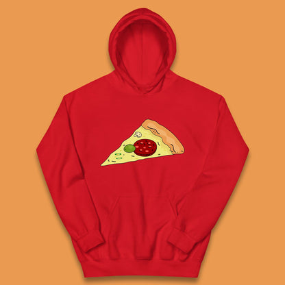 Italian Pizza Slice Pizzaologist Pizza Lover Pizza Holic Pizza Addict Kids Hoodie