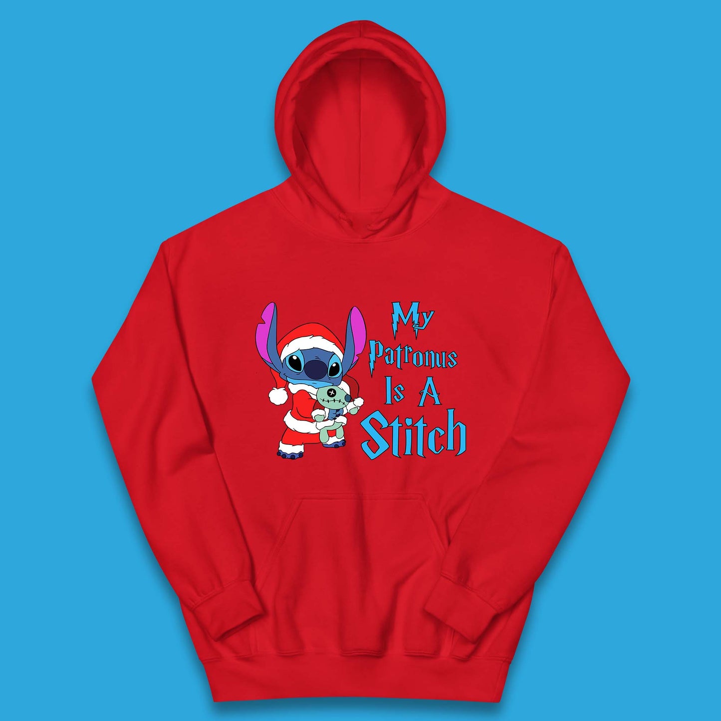 christmas stitch hoodie