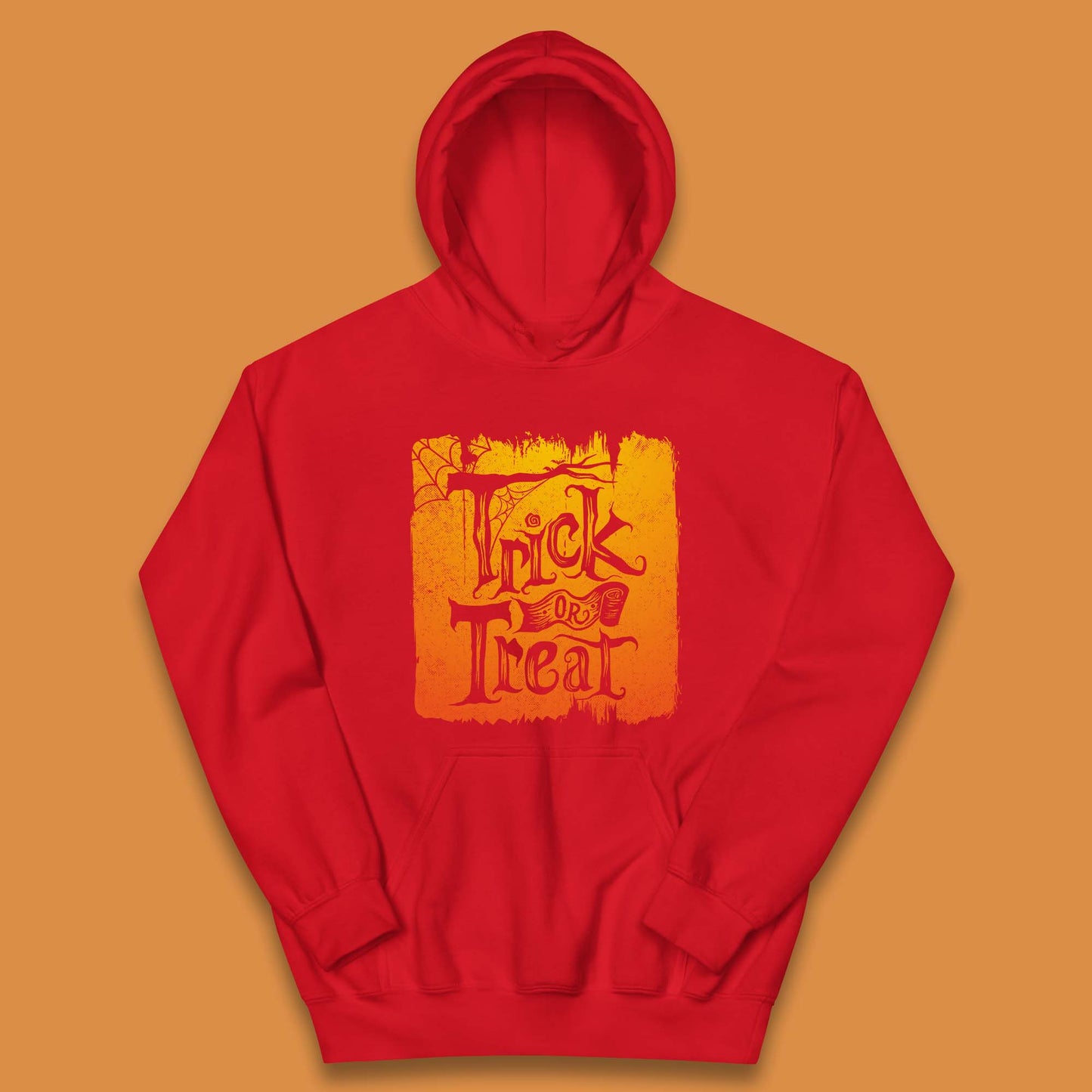 Trick Or Treat Happy Halloween Spooky Season Halloween Vibes Kids Hoodie