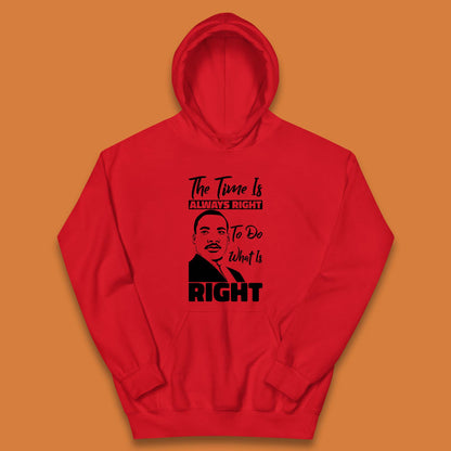 Martin Luther King Jr Quote Kids Hoodie