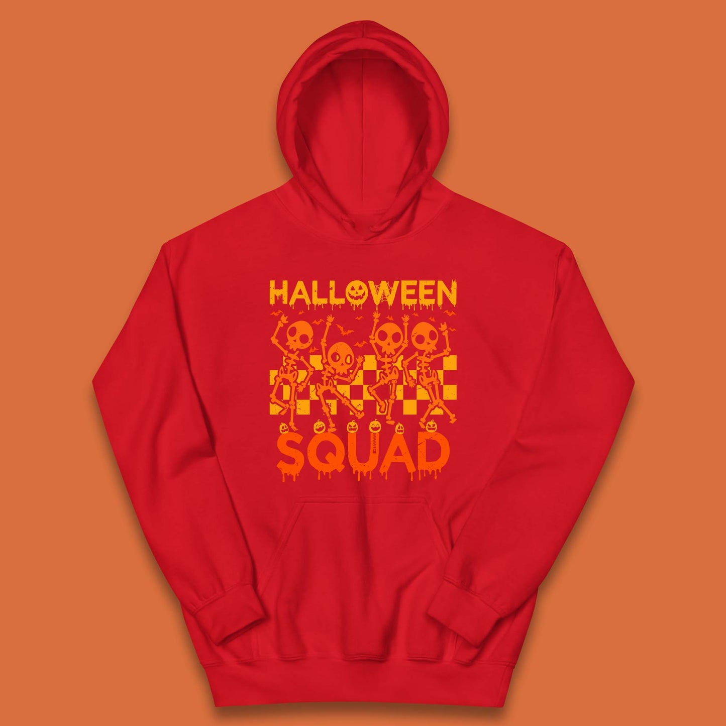 Halloween Squad Dancing Skeletons Squad Goals Dancing Halloween Skull Kids Hoodie