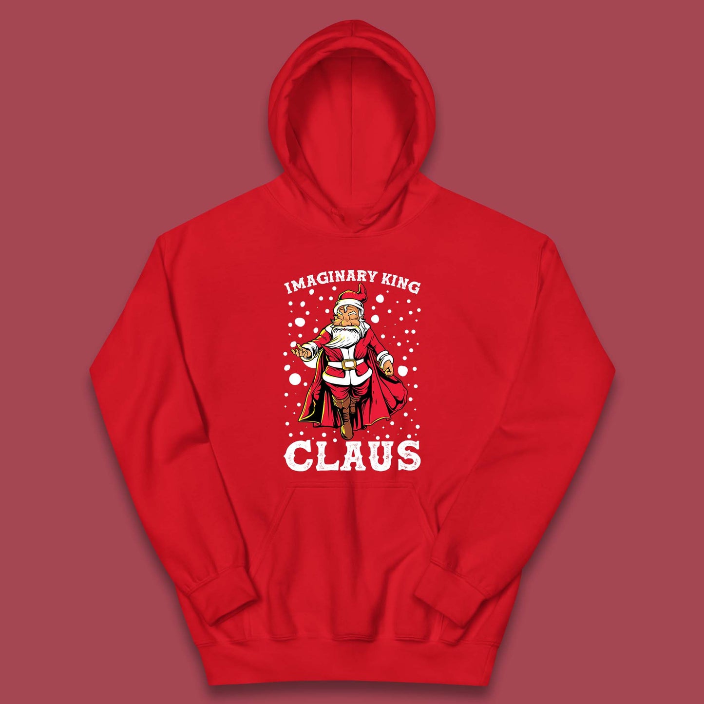 imaginary king santa christmas hoodie