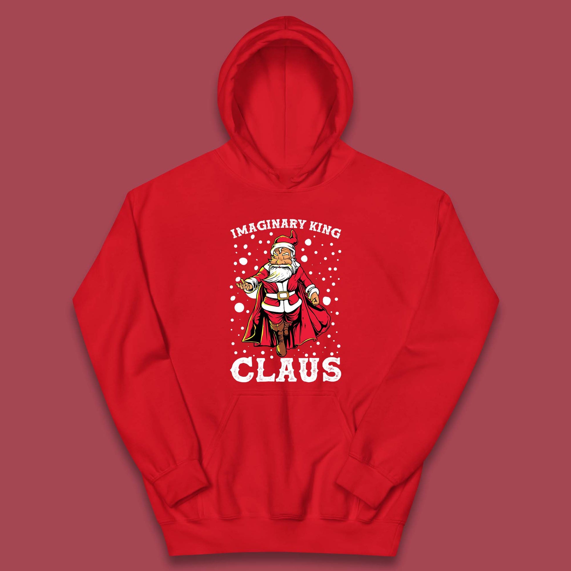 imaginary king santa christmas hoodie