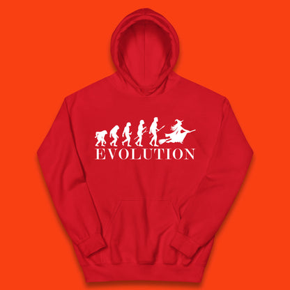 Witch Evolution Halloween Scary Spooky Witch Costume Kids Hoodie