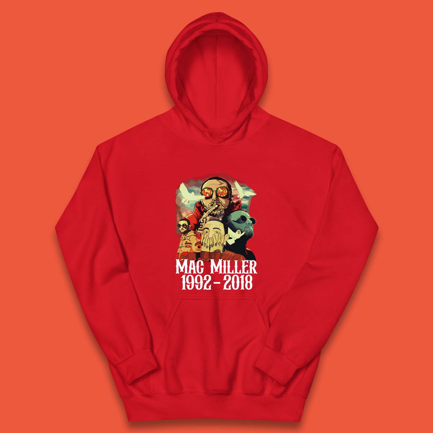 Mac Miller 1992-2018 Kids Hoodie