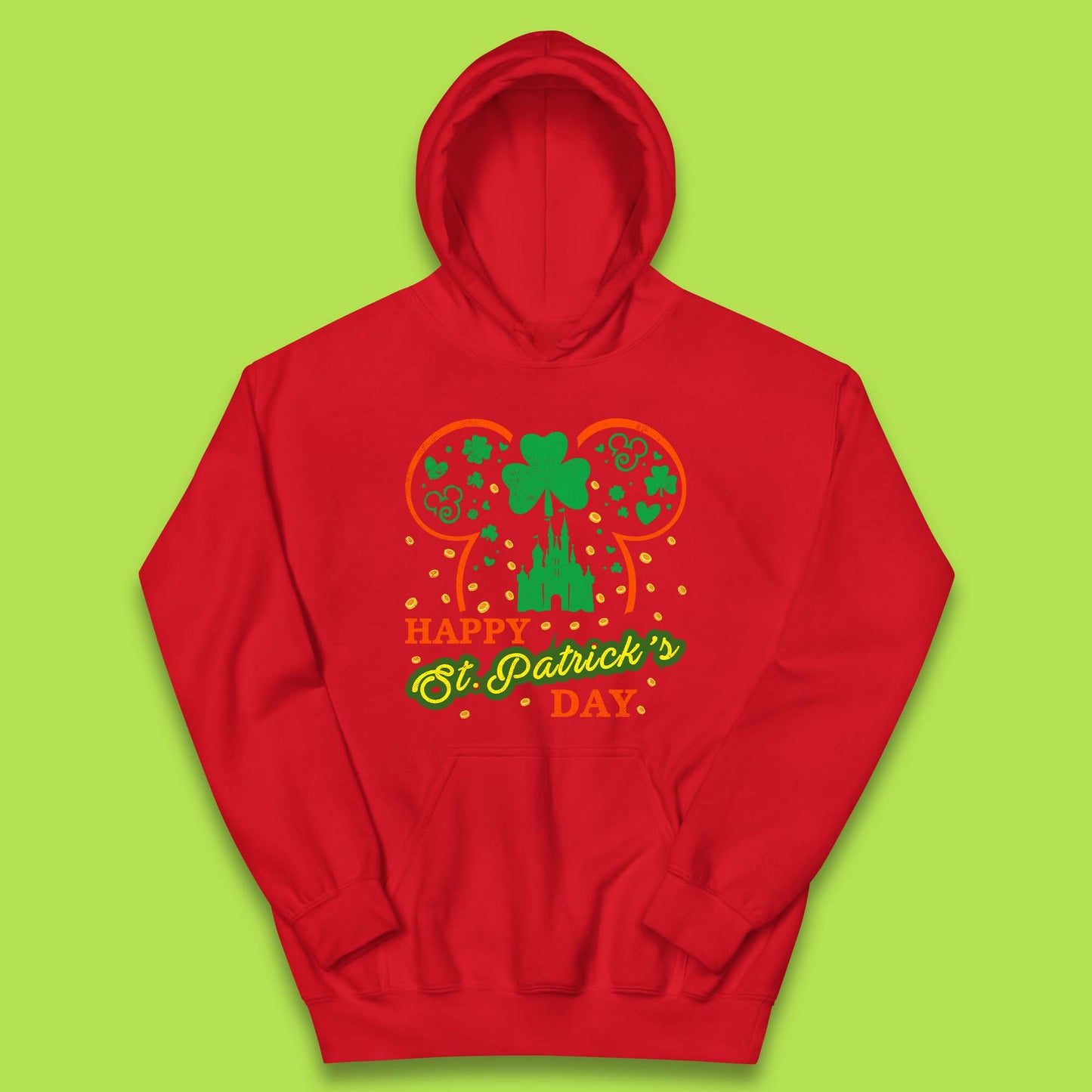 Disney Happy St. Patrick's Day Kids Hoodie