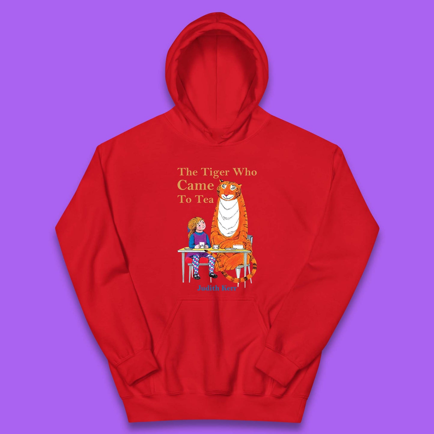 The Tiger Who Came To Tea Kids Hoodie