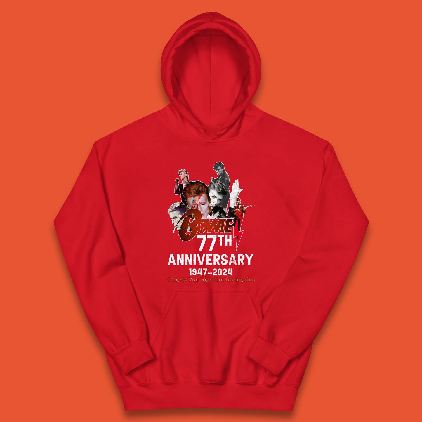Bowie 77th Anniversary Kids Hoodie