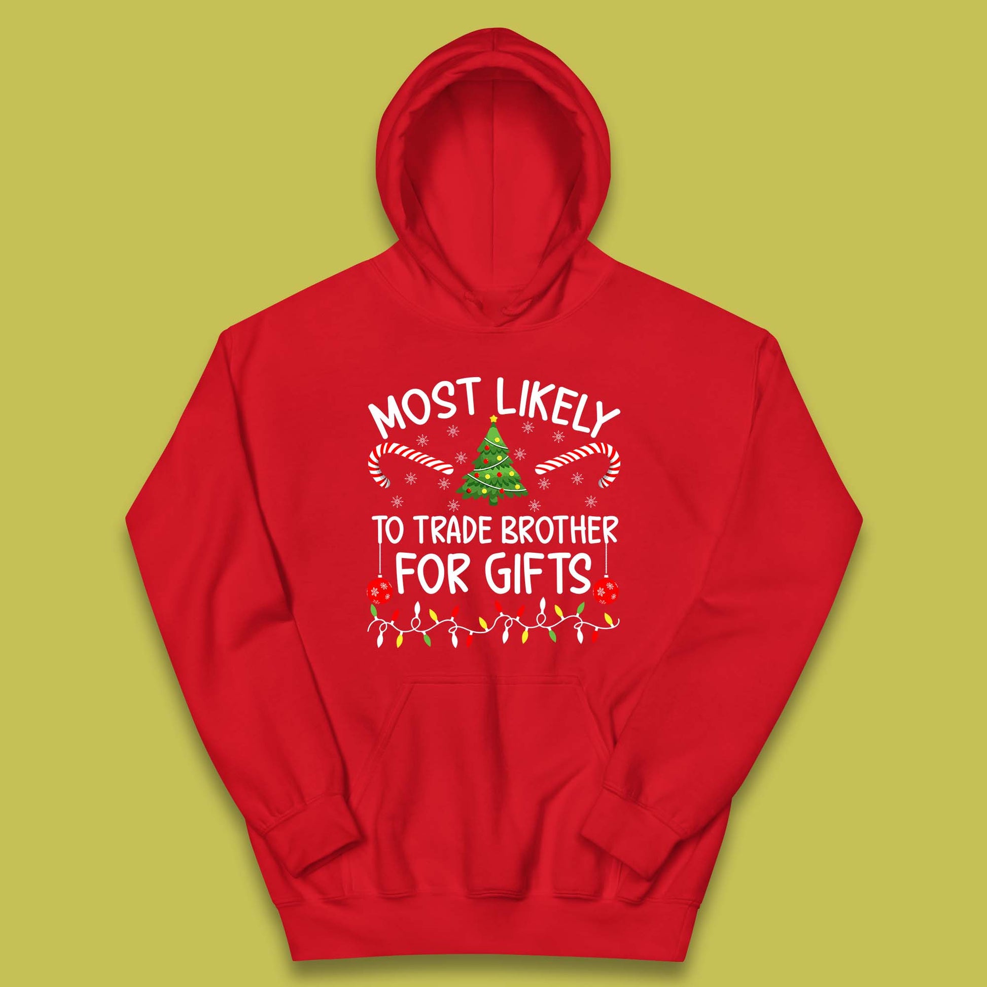 trade brother for christmas gifts hoodie
