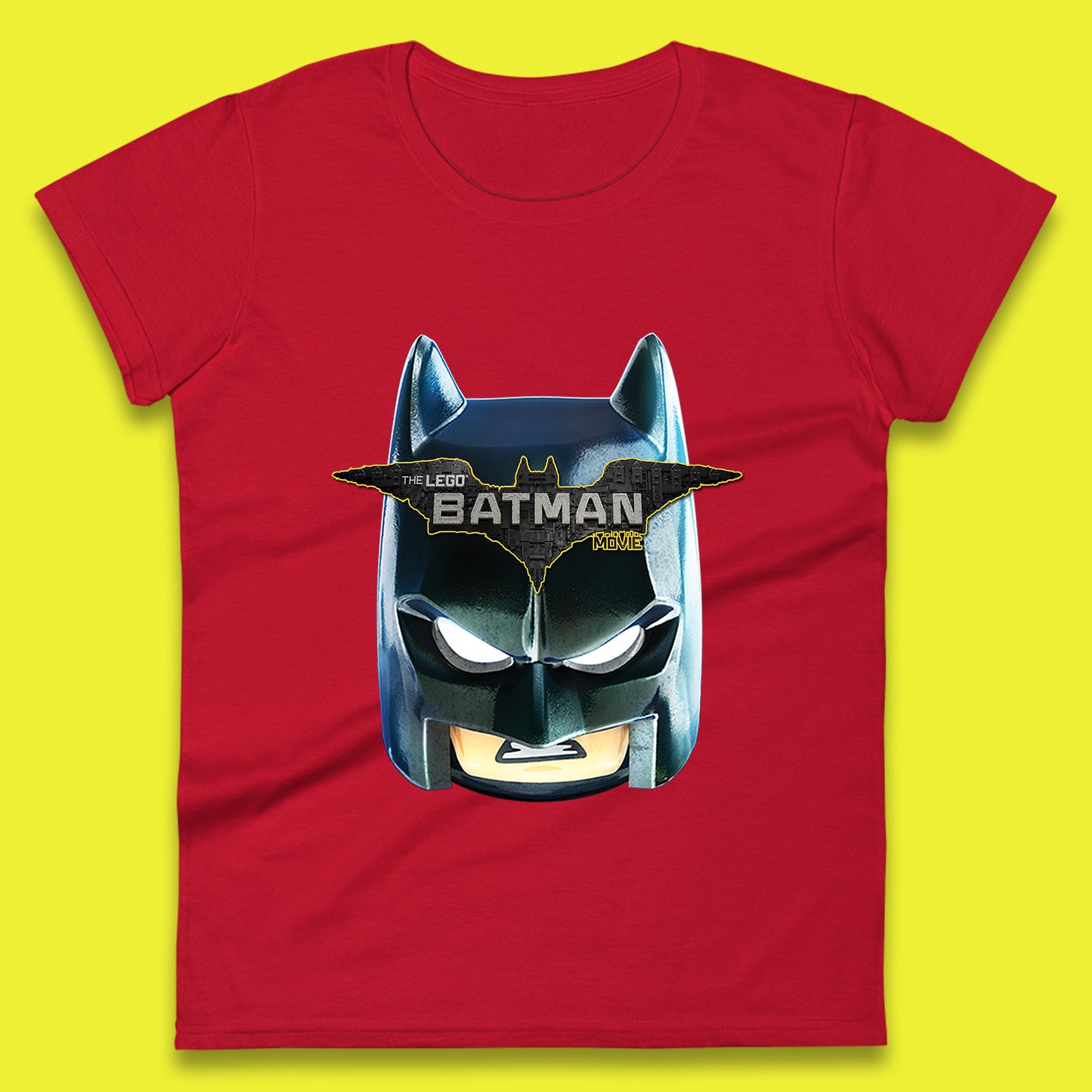 Lego Batman Head Lego Batman 3 Beyond Gotham The Lego Batman Movie DC Comics Womens Tee Top