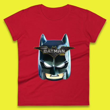 Lego Batman Head Lego Batman 3 Beyond Gotham The Lego Batman Movie DC Comics Womens Tee Top