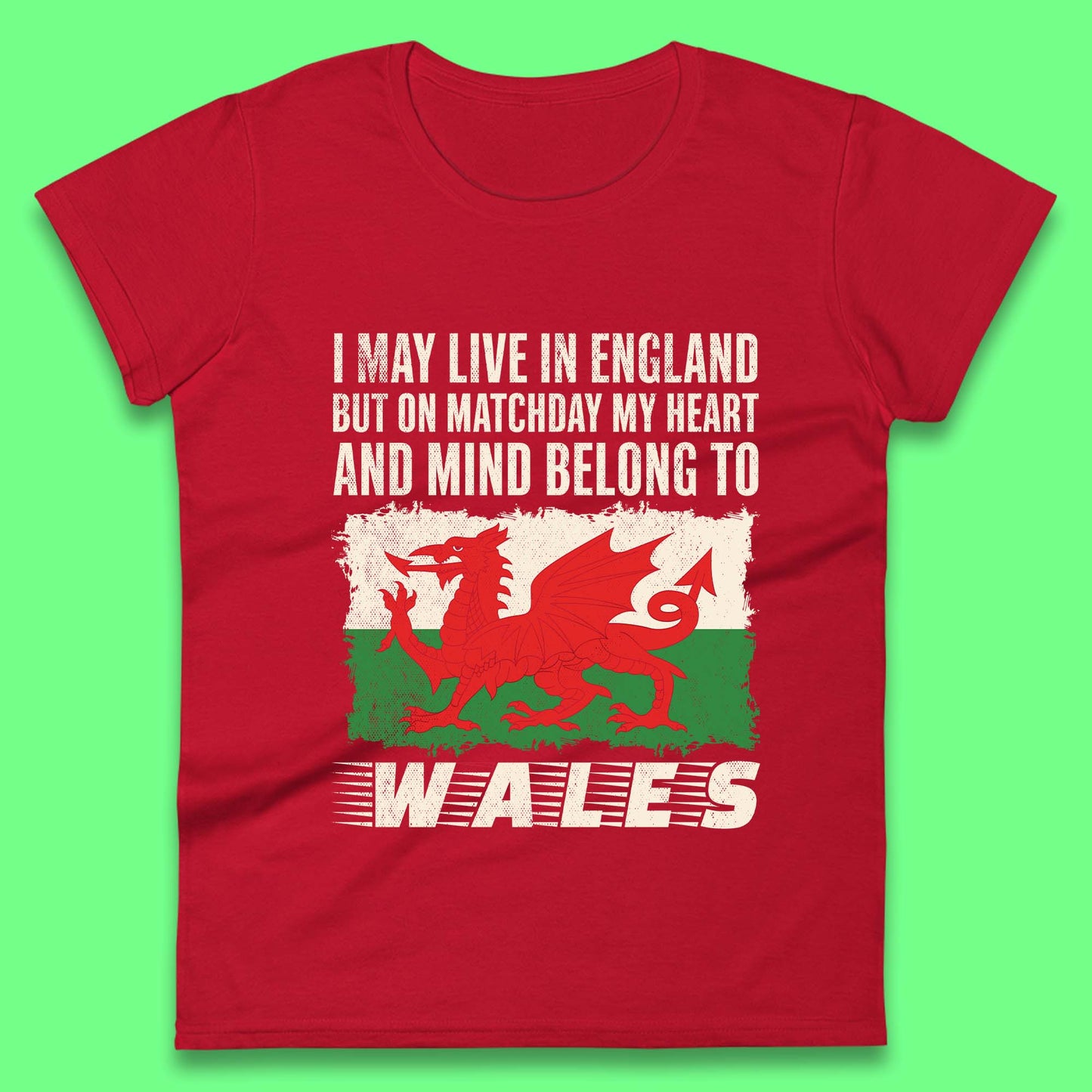 Womens Wales Rugby Shirt