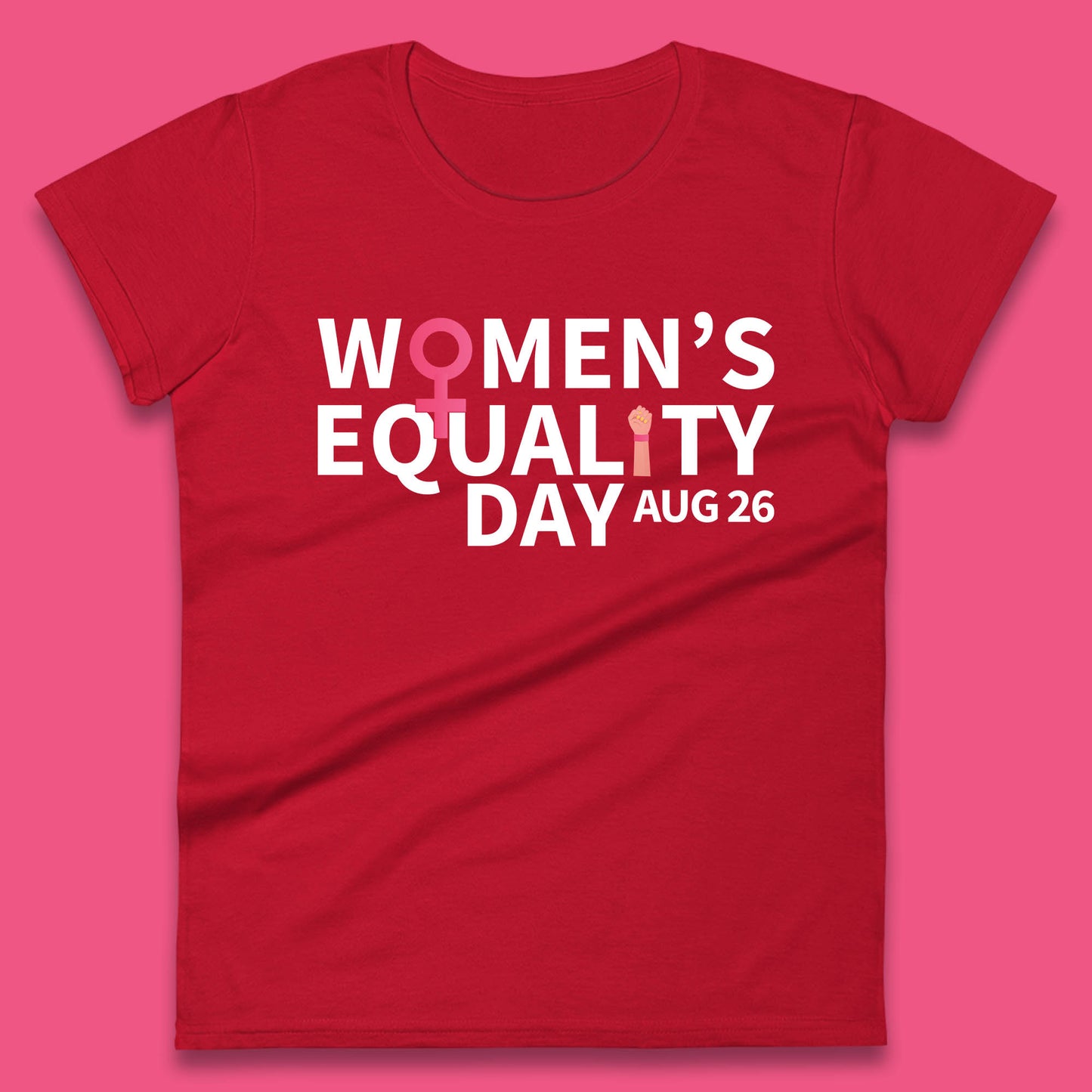 Women Equality Day Aug 26th Girls Power Female Support Women Rights Empowerment Womens Tee Top
