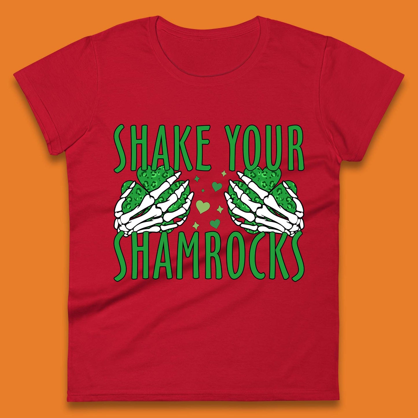 Shake Your Shamrocks Womens T-Shirt