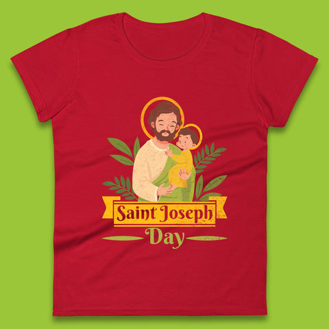 Saint Joseph Day Womens T-Shirt