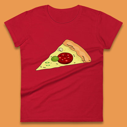 Italian Pizza Slice Pizzaologist Pizza Lover Pizza Holic Pizza Addict Womens Tee Top