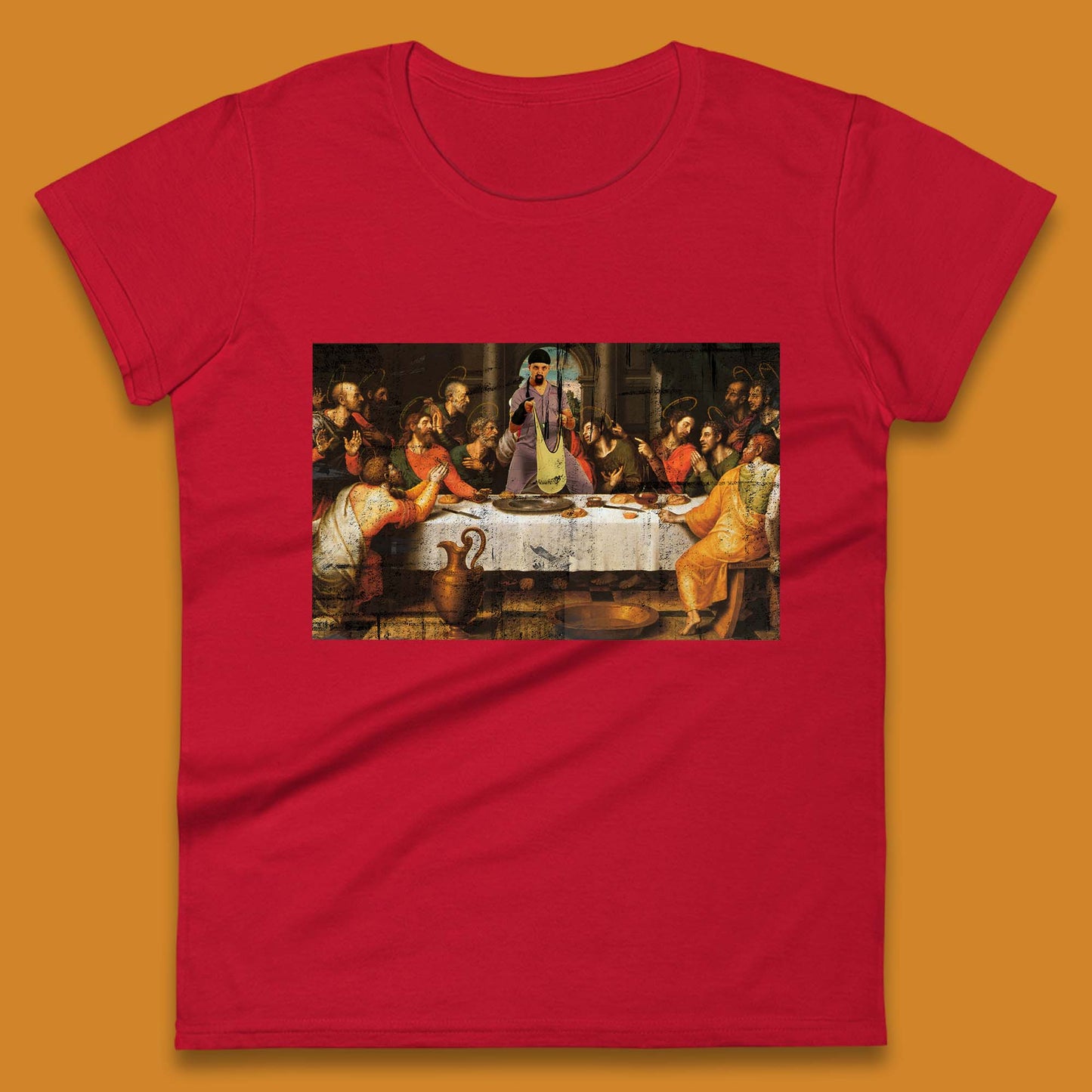last supper womens t shirt