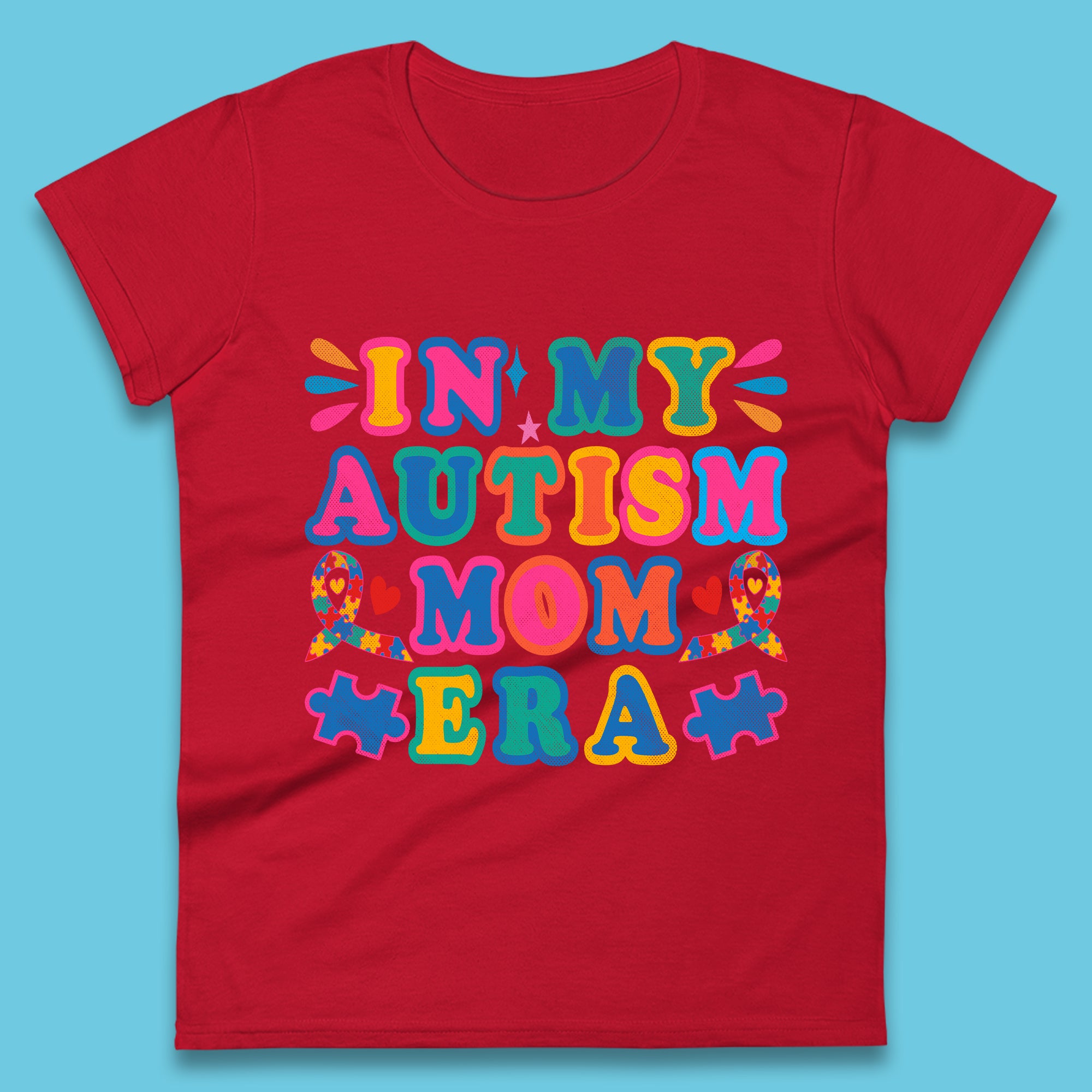 Autism Mama Womens T-Shirt